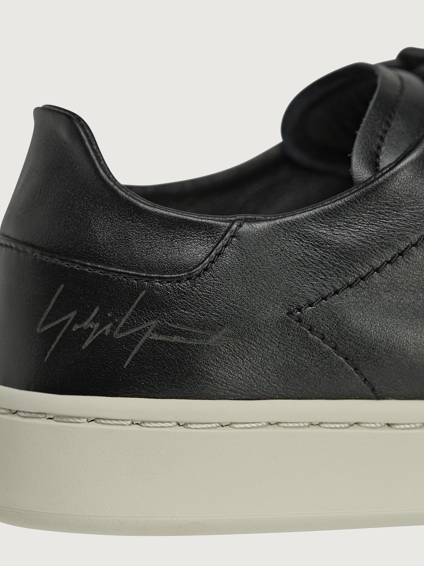 Carbon38 Y-3 Stan Smith Velcro - Black/Talc