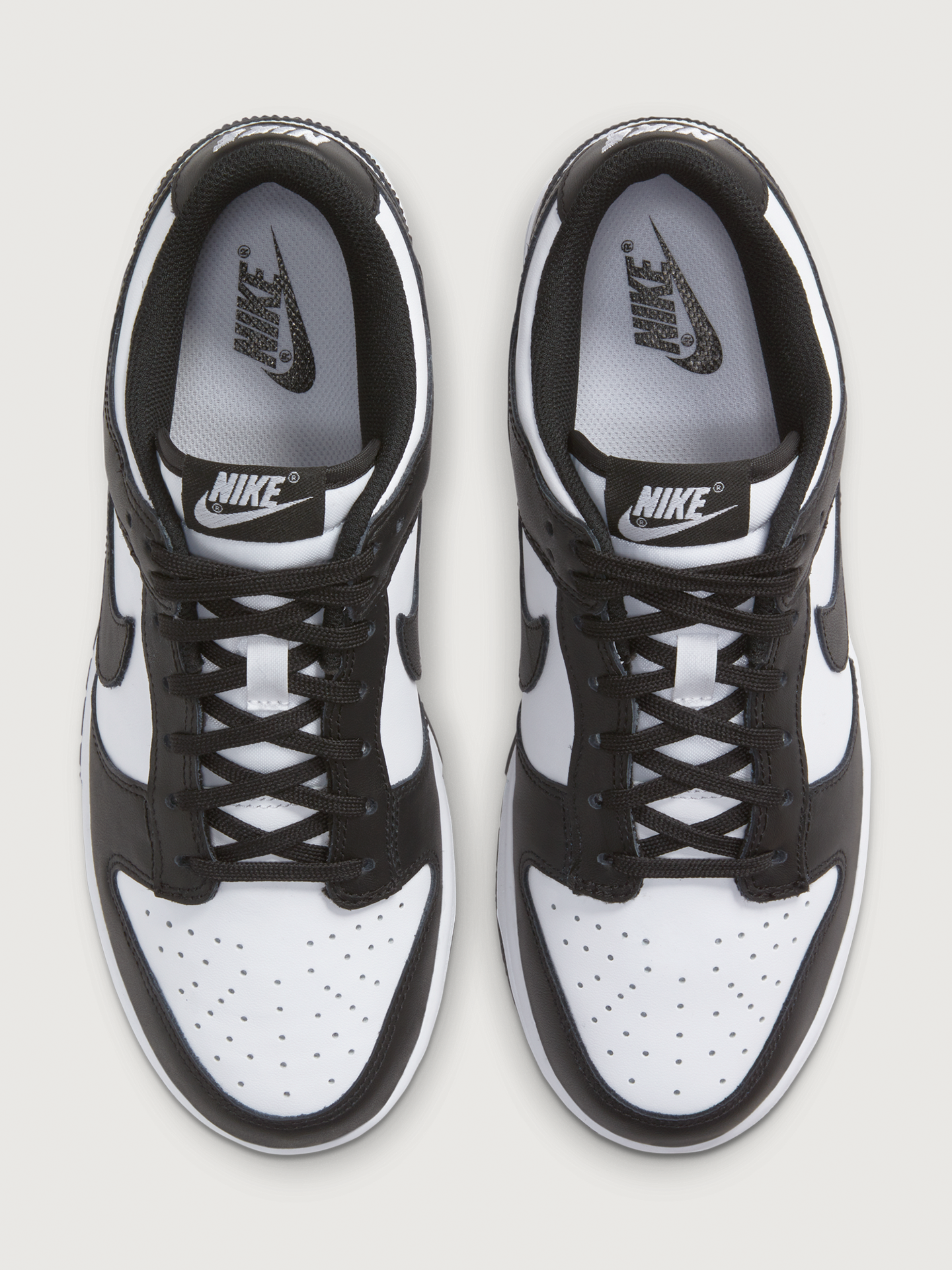 Carbon38 Nike Dunk Low - White/Black-White