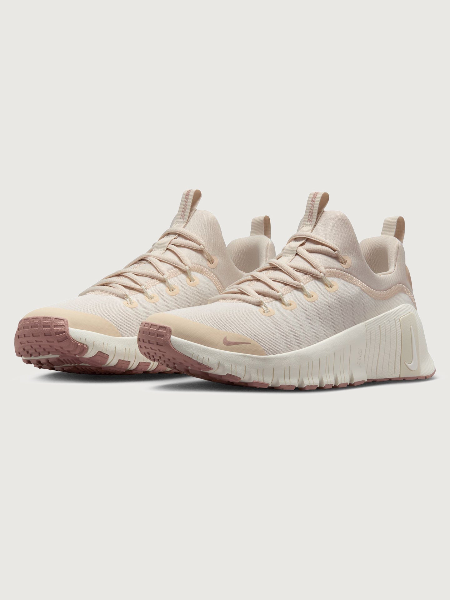 Carbon38 Nike Free Metcon 6 - Soft Pearl/Particle Pink-Pearl White