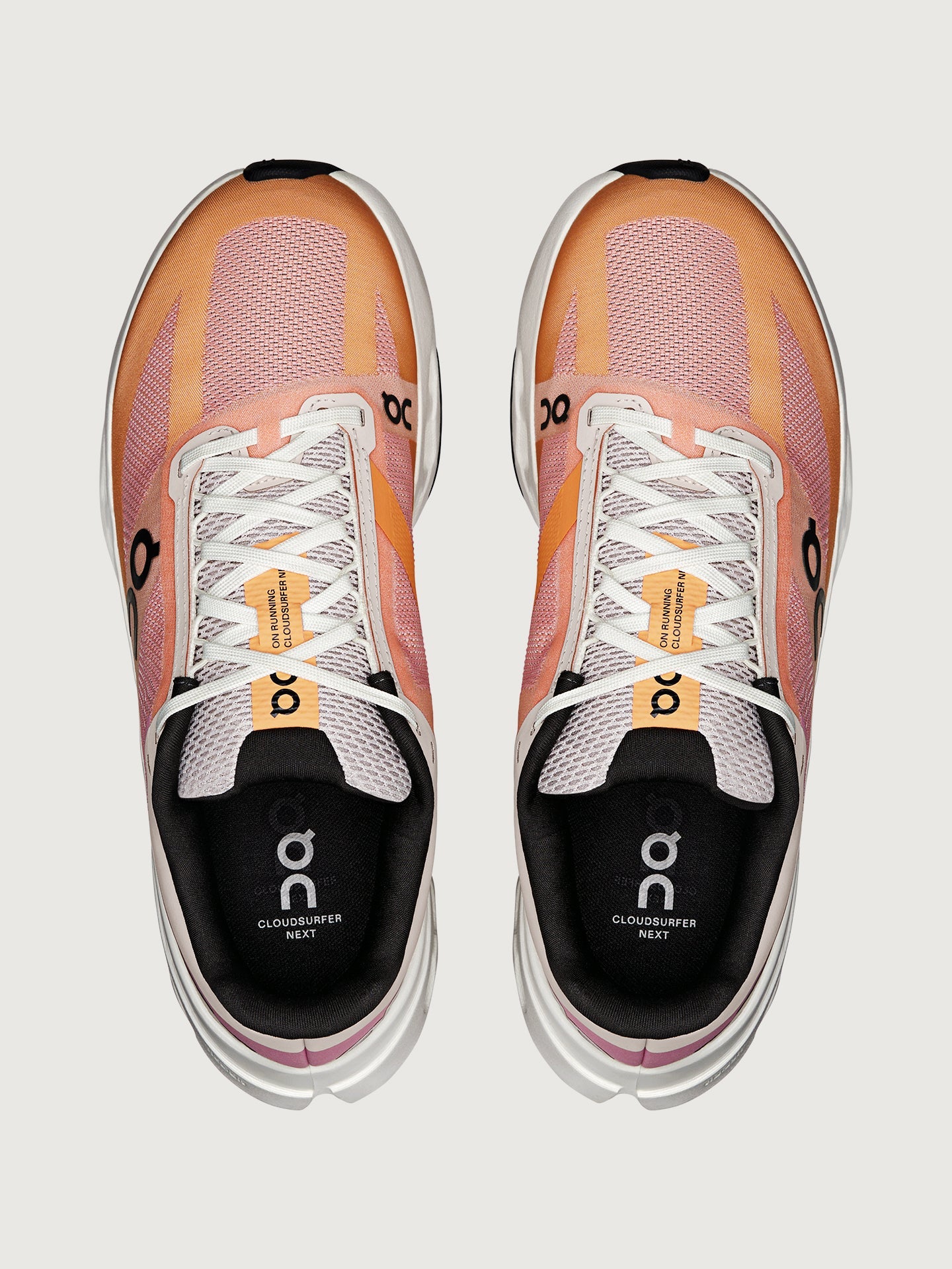 Carbon38 Cloudsurfer Next - Tangerine | Ivory