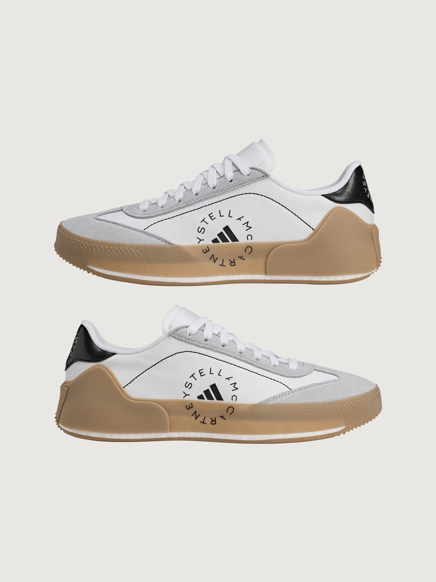 Carbon38 aSMC COURT BOOST - Ftwwht/Charcoal/Core Black