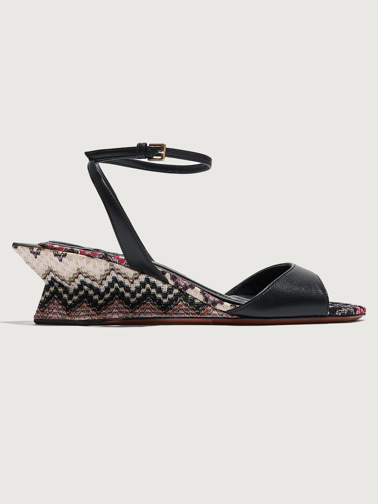 Carbon38 Sicilia Leather - Black Leather/ Raschel Wave