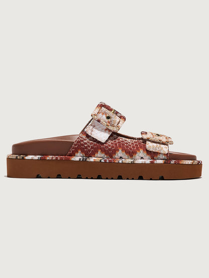 Carbon38 Clea - Raschel Wave Brown