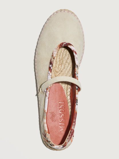 Carbon38 Lola Suede - Ivory/ Raschel Wave Brown