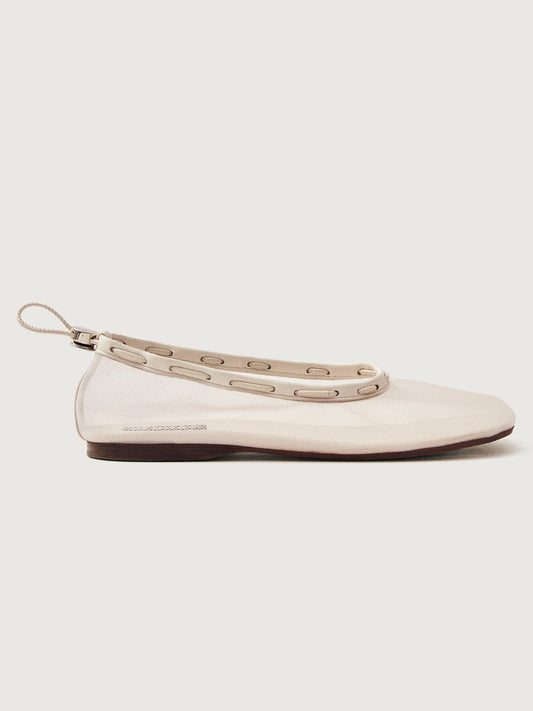 Carbon38 Gill Mesh - White Leather