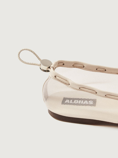 Carbon38 Gill Mesh - White Leather