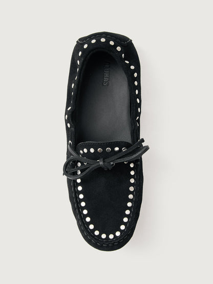 Carbon38 Calla Suede Studs - Black