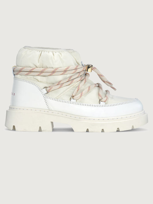 Carbon38 Biker Puffer - Off White