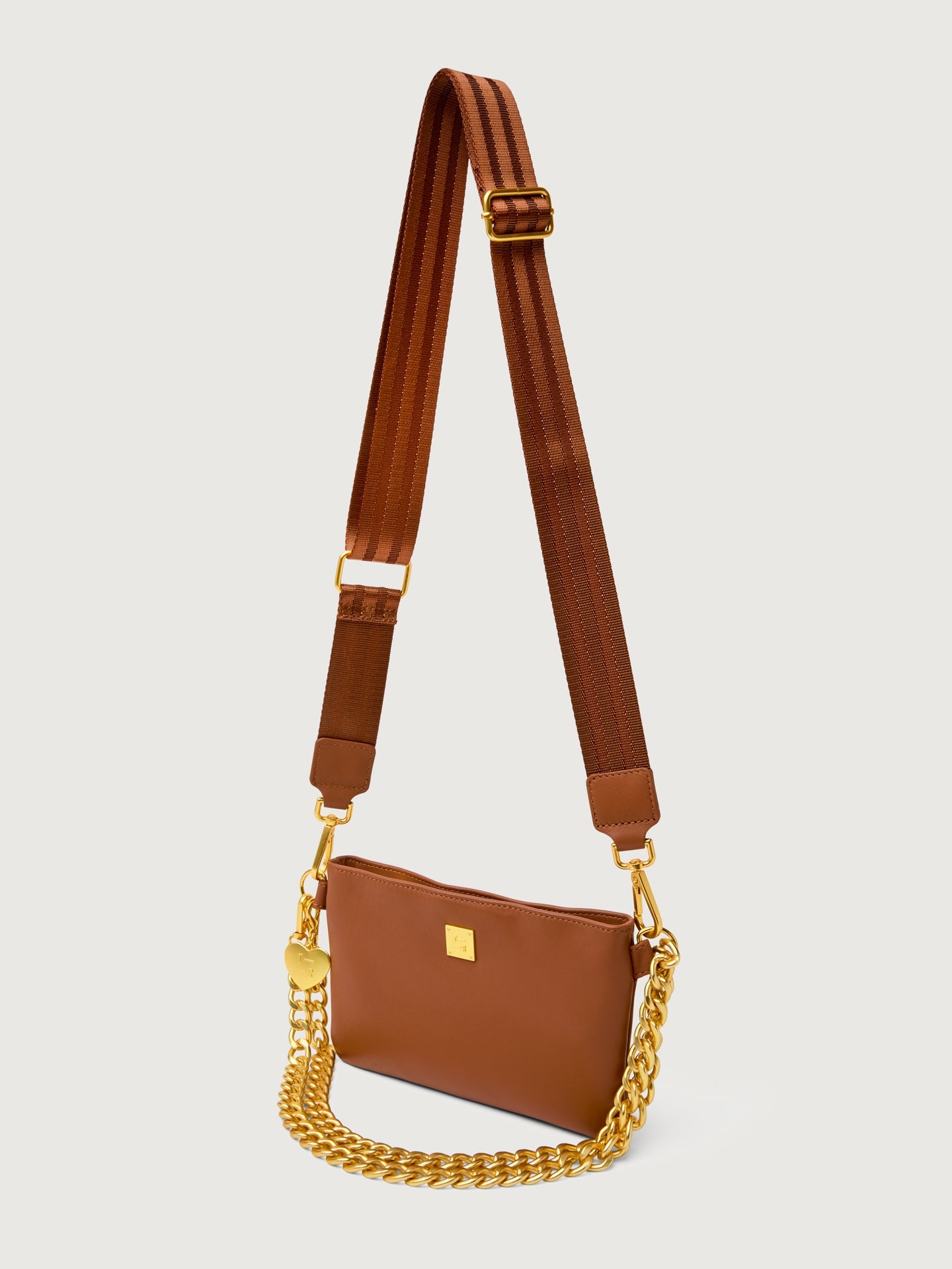 Carbon38 Fame - Saddle Leather/Saddle Web/Gold Hardware