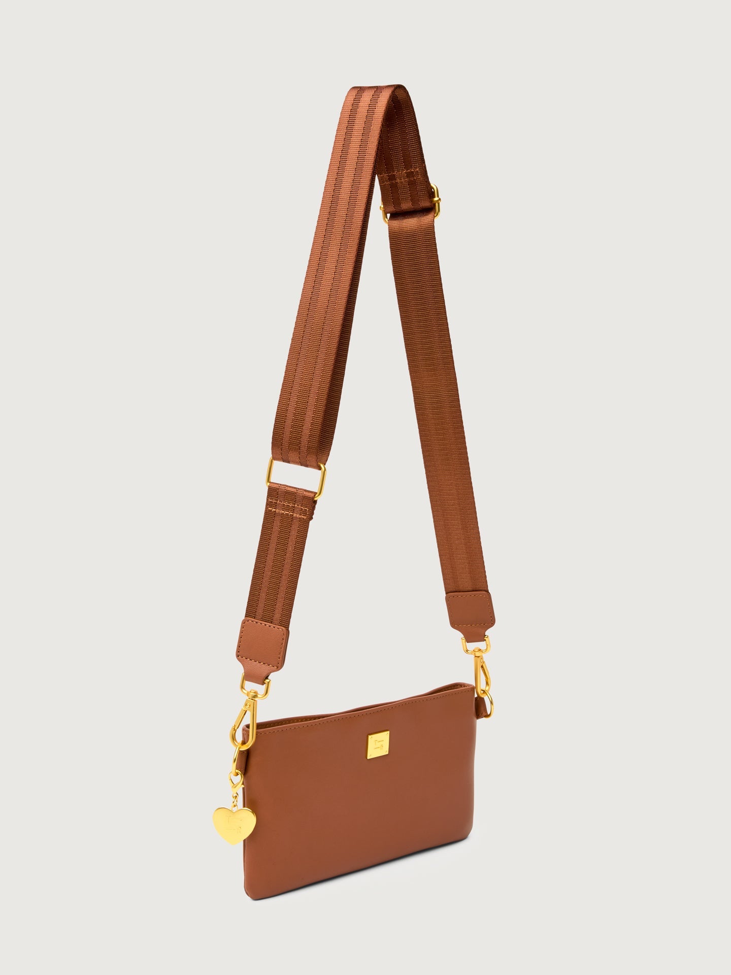 Carbon38 Fame - Saddle Leather/Saddle Web/Gold Hardware