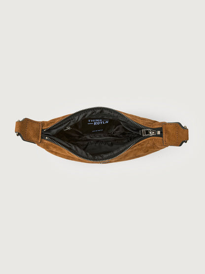 Carbon38 Mini Moon - Golden Suede/ Gunmetal Hardware/Black/Black Web