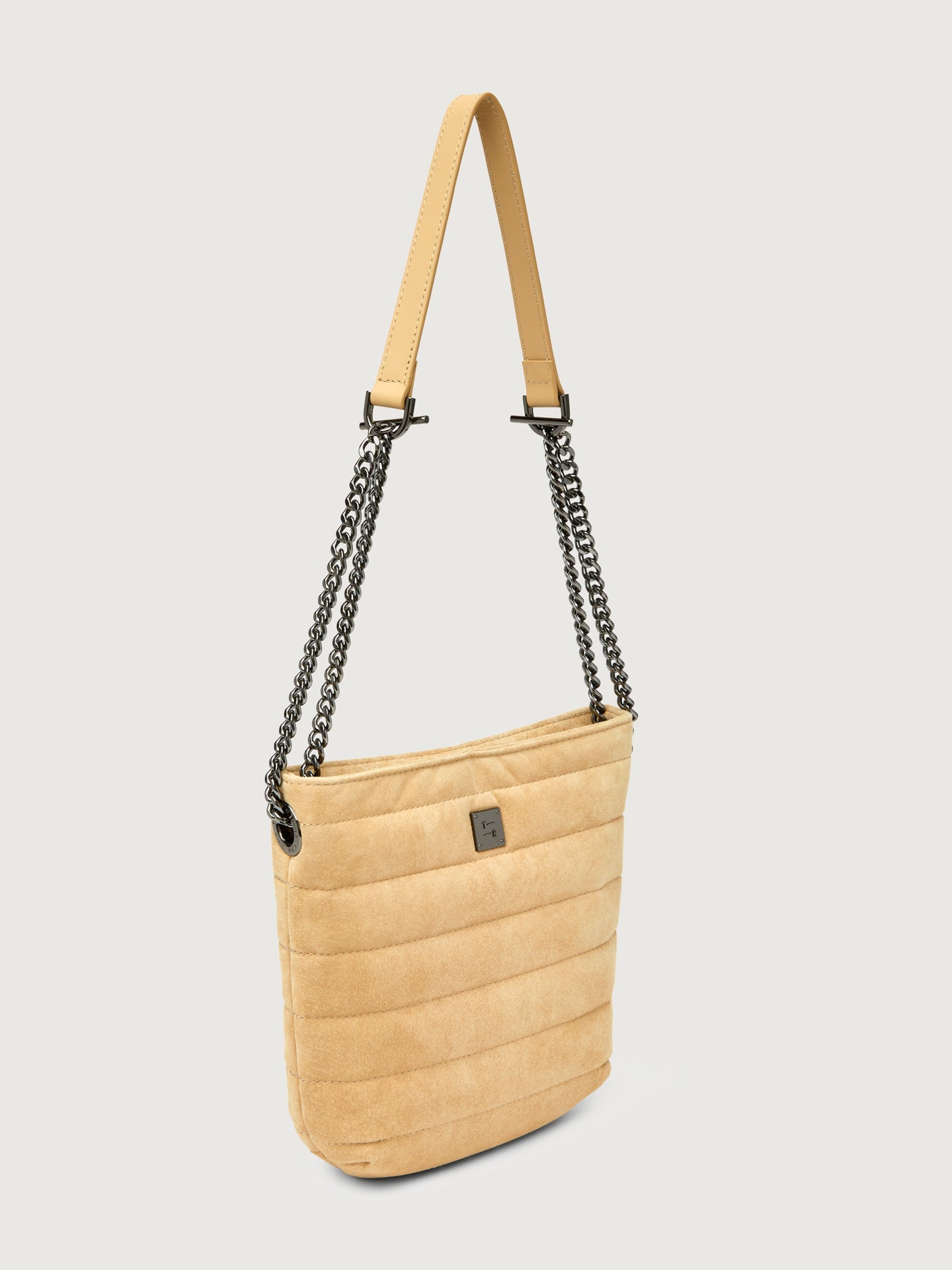 Carbon38 Dream Stash - Light Beige Sude/Gunmetal Hardware
