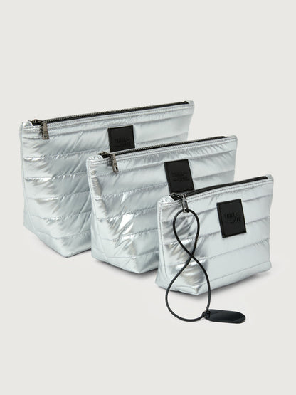 Carbon38 Travel Trio - Pearl Silver