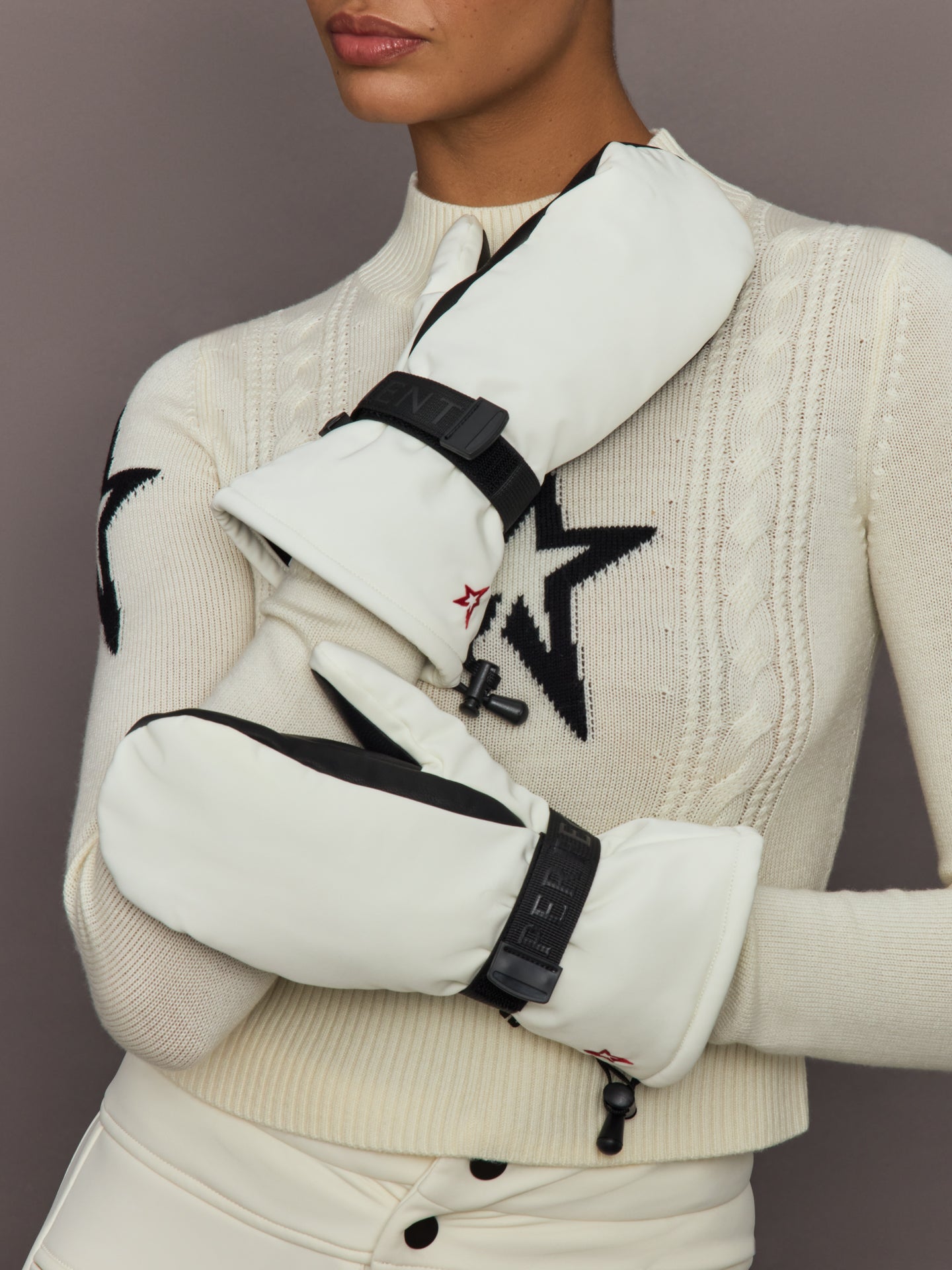 Carbon38 Davos Mitts - Snow White