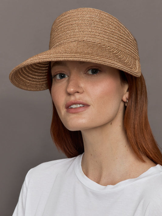Carbon38 Ricky Packable Visor - Fawn