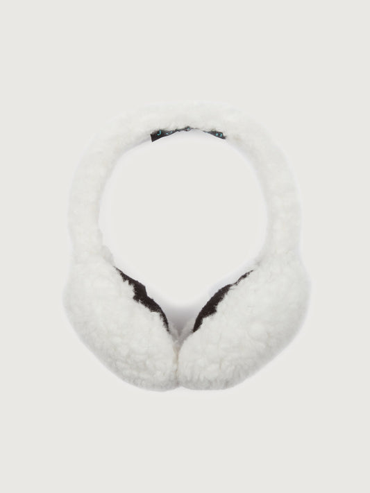 Carbon38 Faux Sherpa Earmuffs - Ivory