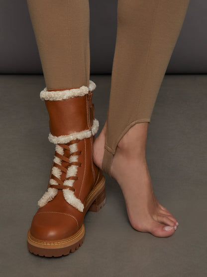 Carbon38 Stretch Twill Stirrup Legging - Khaki