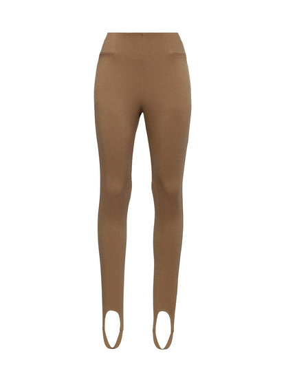 Carbon38 Stretch Twill Stirrup Legging - Khaki