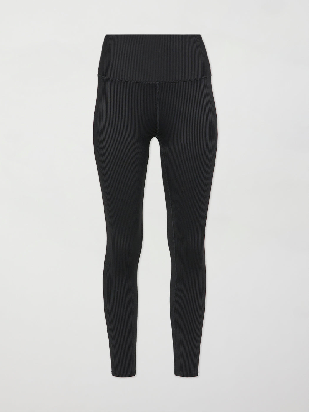 Carbon38 Ribbed 7/8 Legging - Black