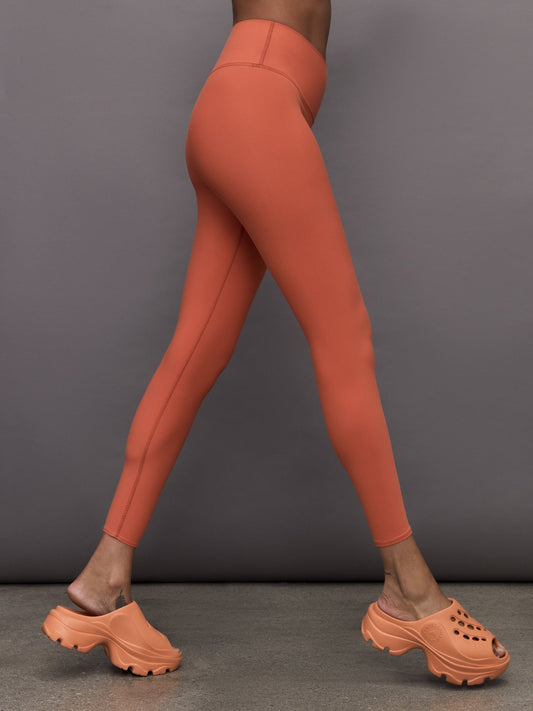 Carbon38 High Rise Legging in Melt - Burnt Sienna