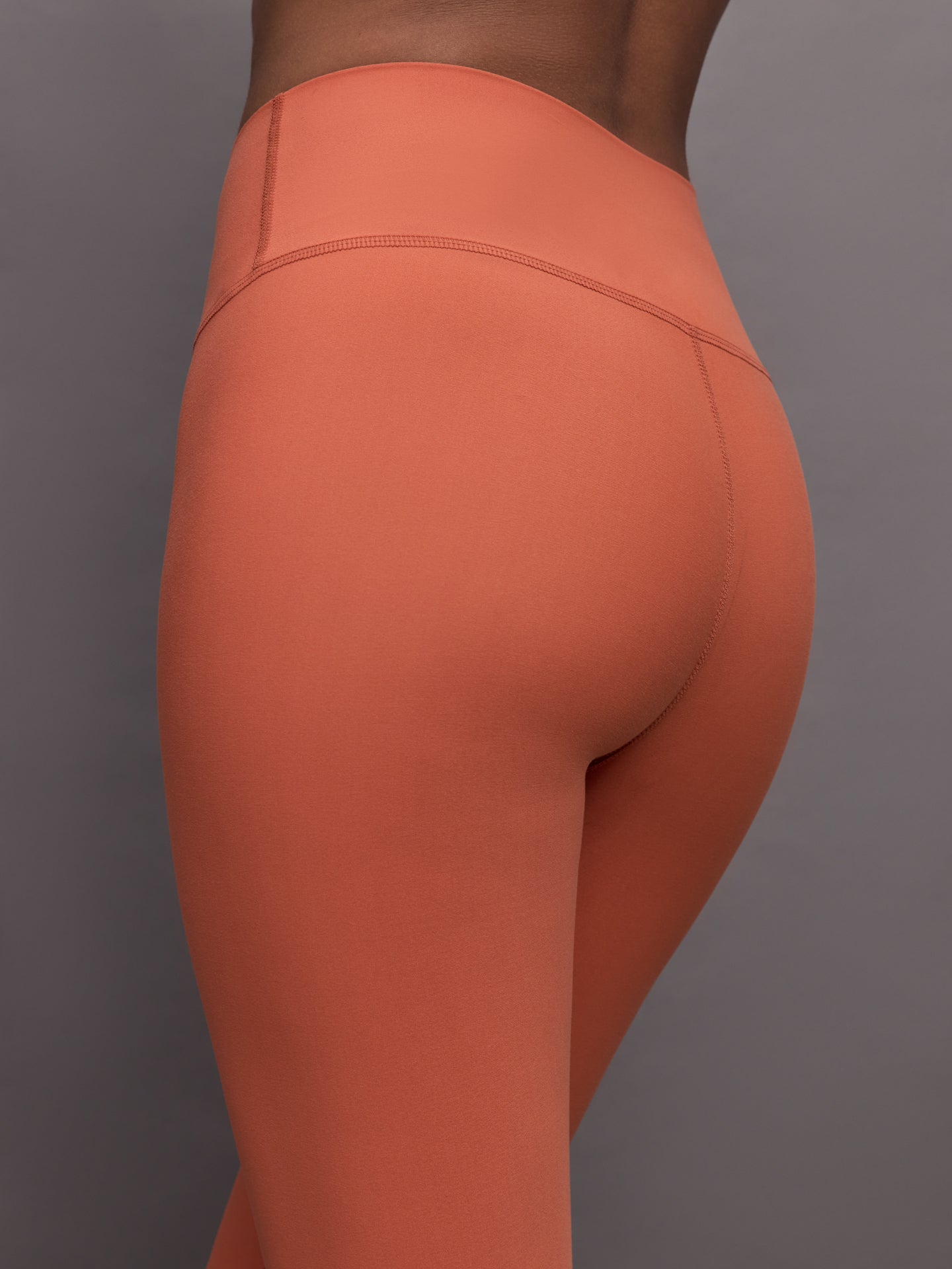 Carbon38 High Rise Legging in Melt - Burnt Sienna