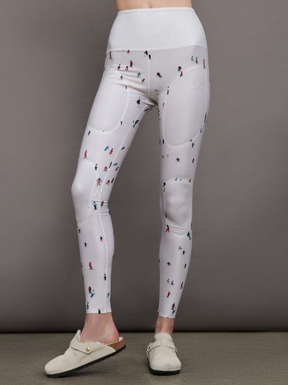 Carbon38 Perfect Active Legging - Dede Ski Print