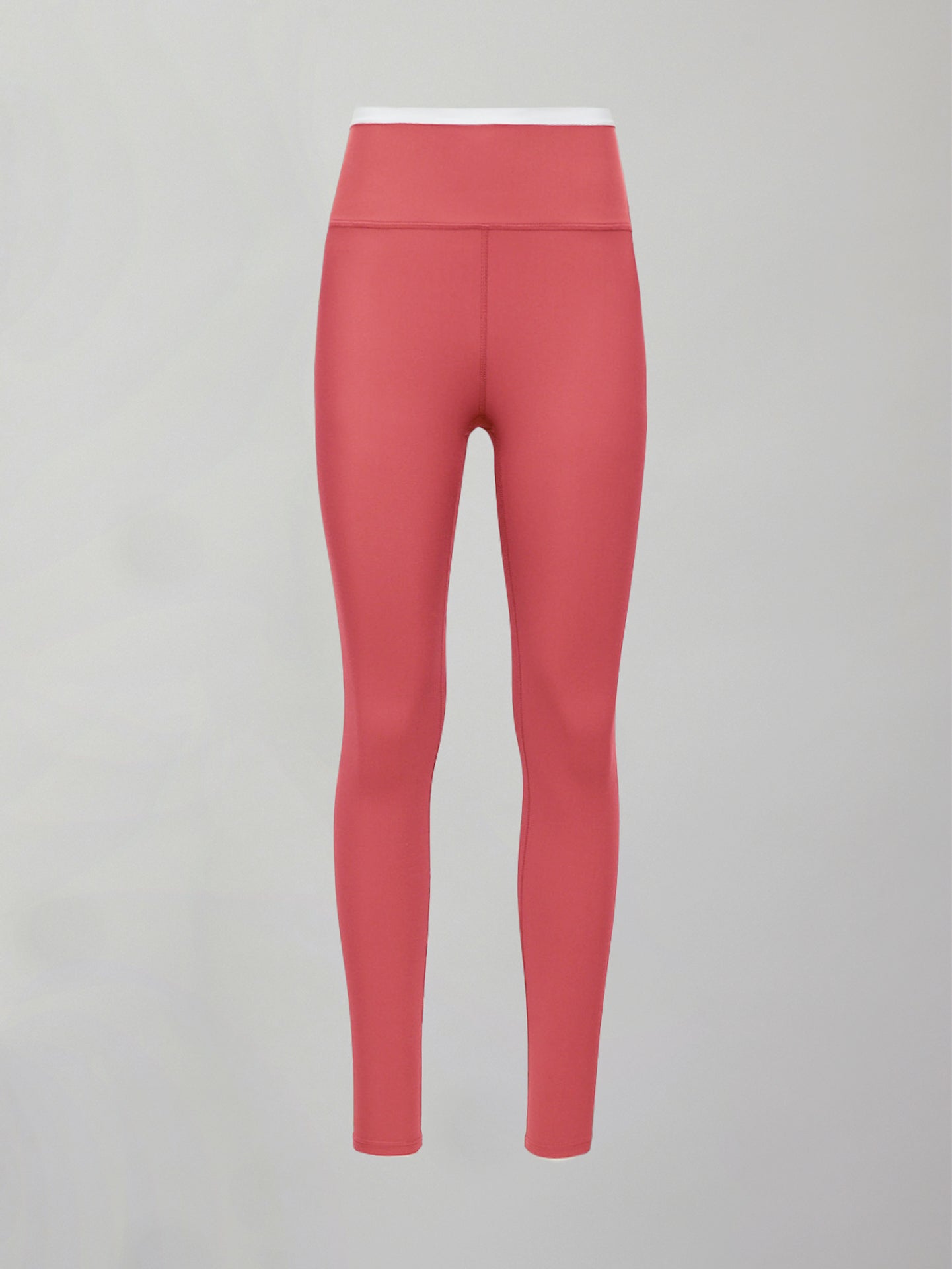 Carbon38 Contrast Waistband Legging in Melt - Rosewood / White