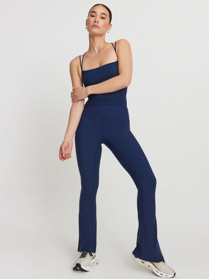 Carbon38 Strappy Tank & Split Bootcut Legging in Melt Bundle