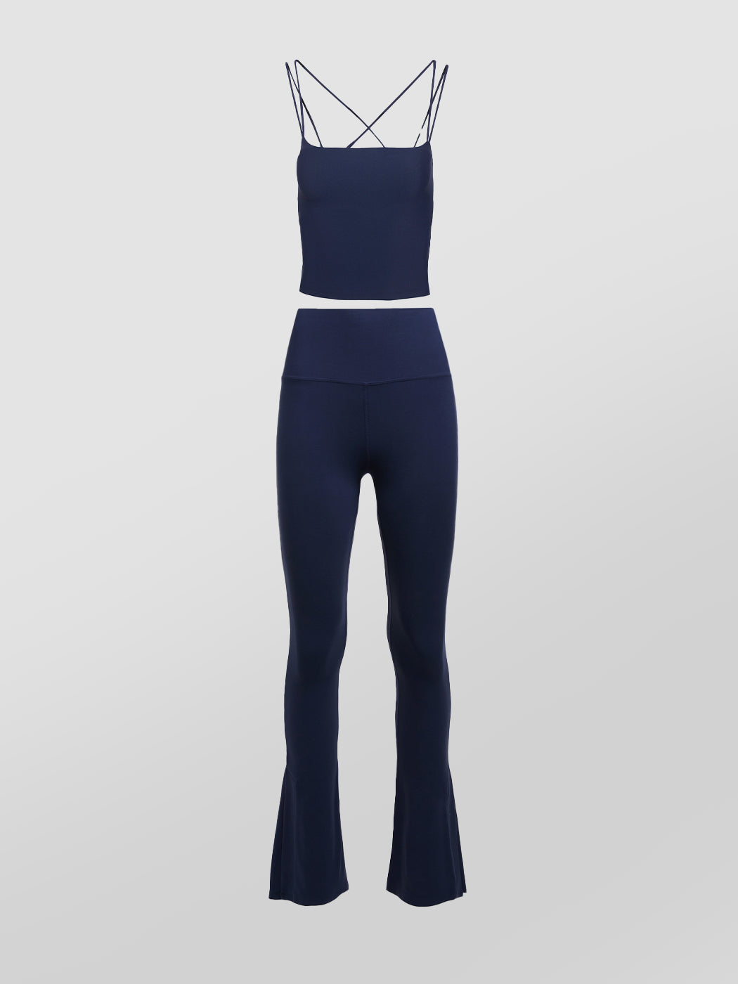 Carbon38 Strappy Tank & Split Bootcut Legging in Melt Bundle