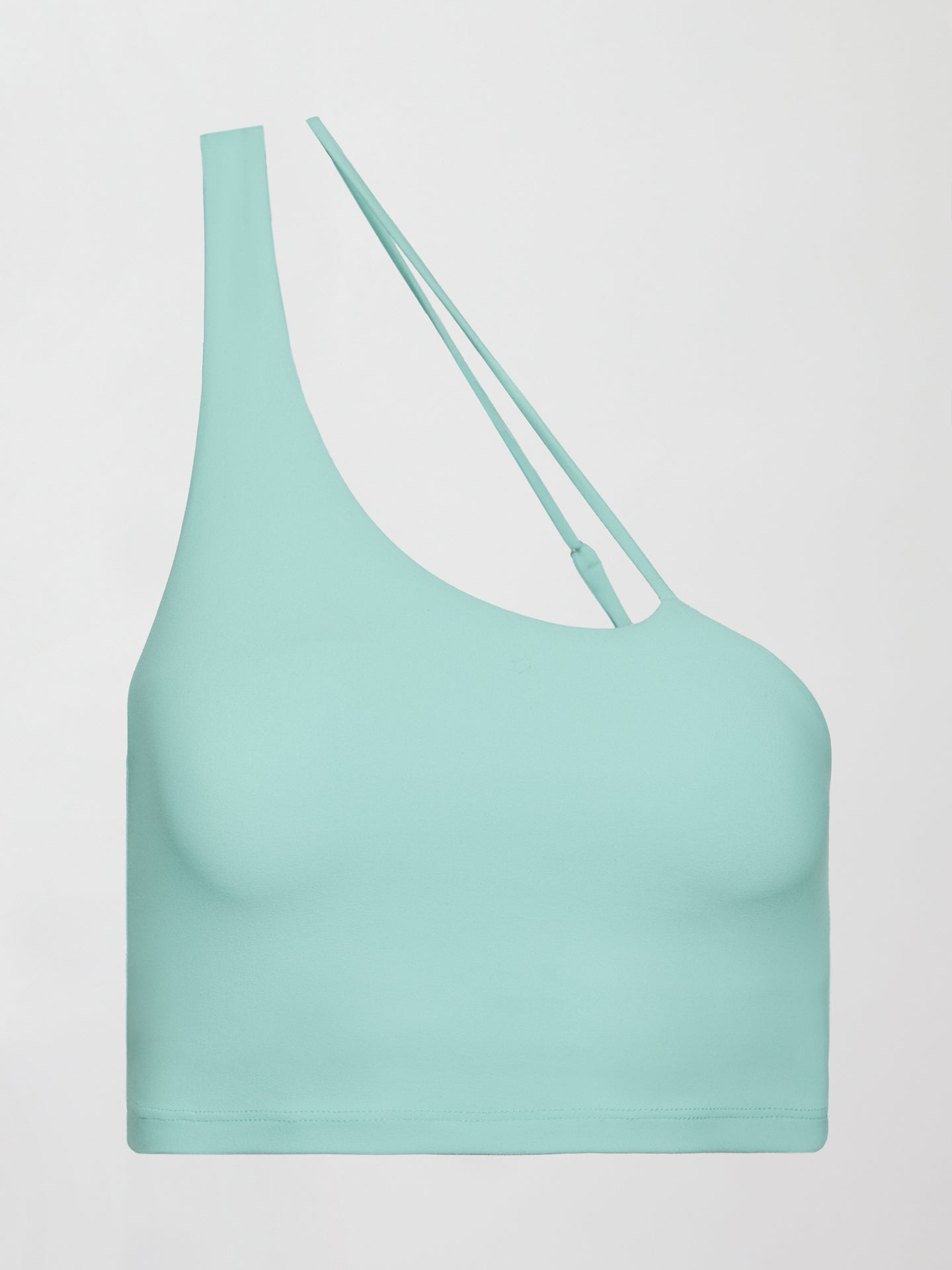 Carbon38 One Shoulder Convertible Bra Top in Melt - Granite Green