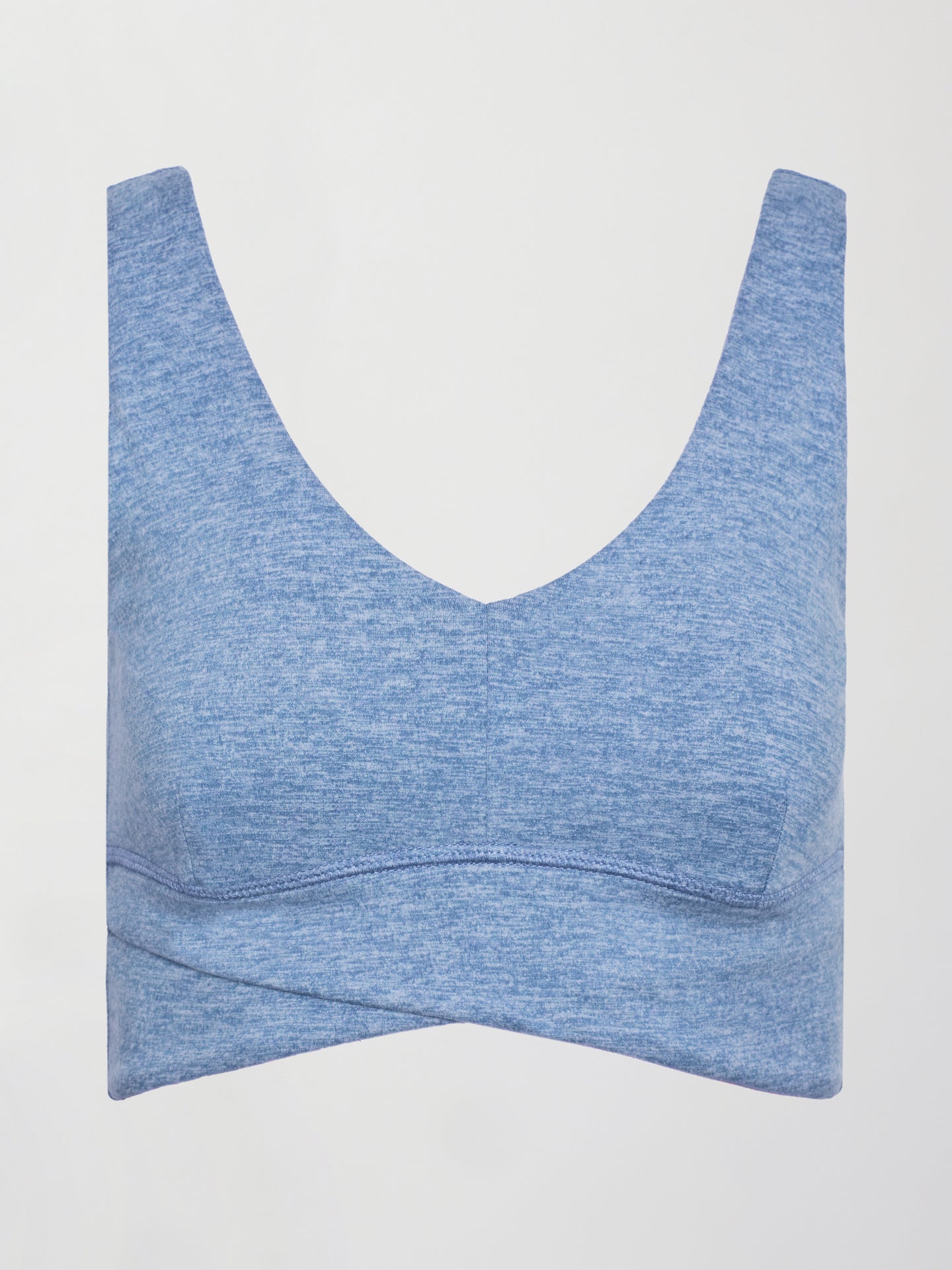 Carbon38 Wrap Bra in Heather Melt - Quiet Harbor