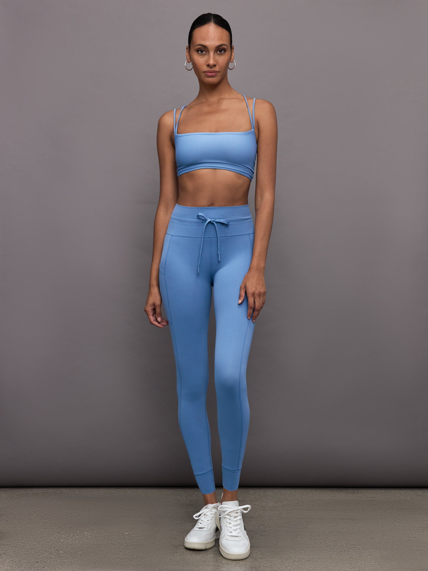 Carbon38 Strappy Bra in Melt - Coronet Blue