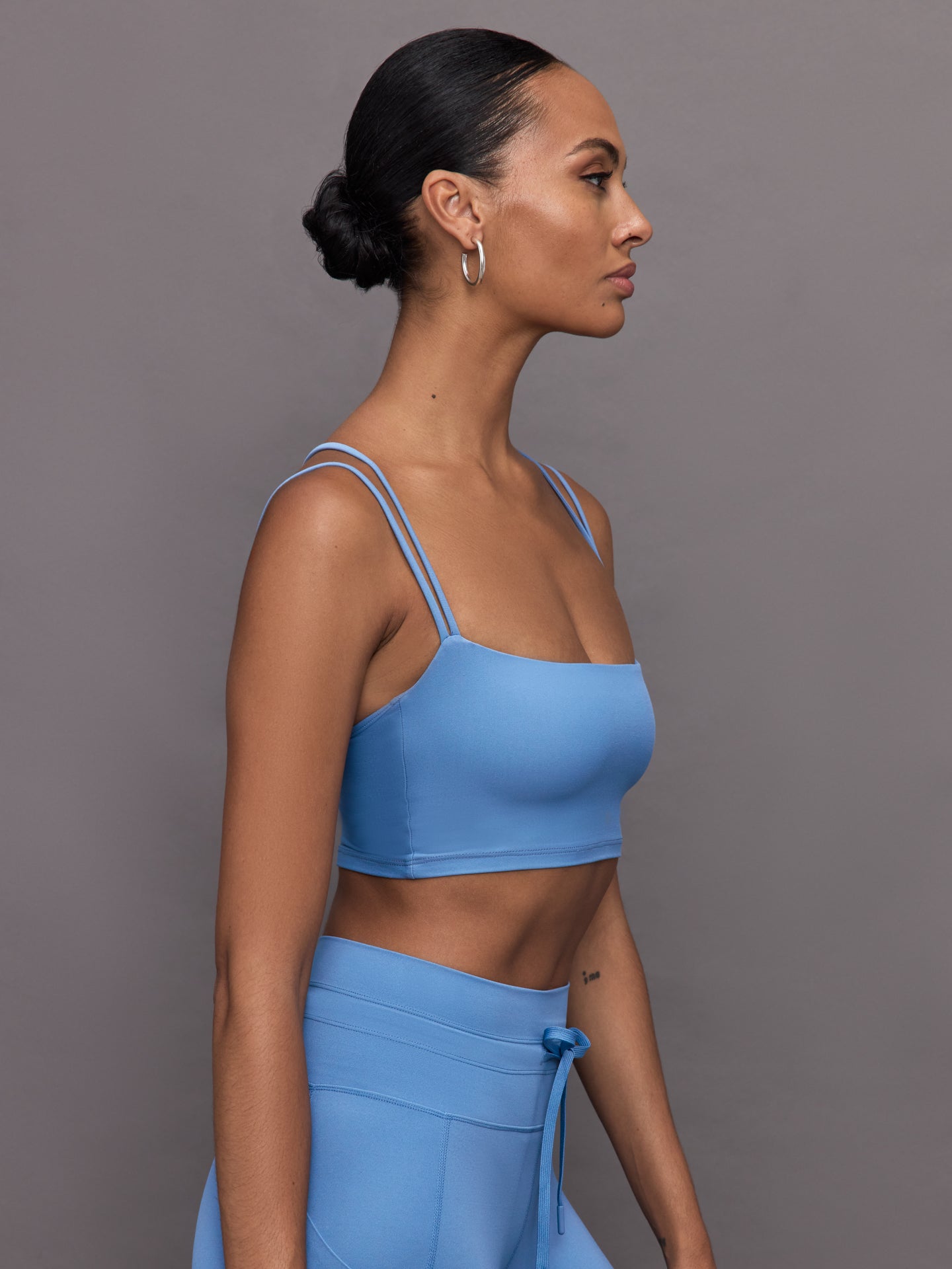 Carbon38 Strappy Bra in Melt - Coronet Blue