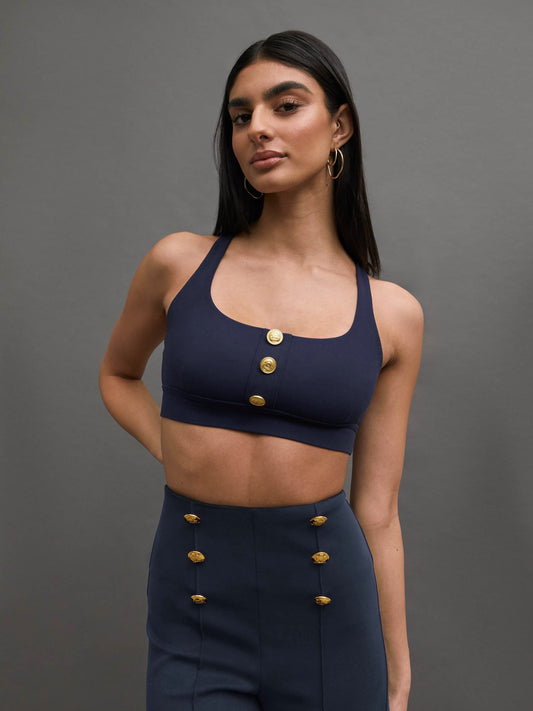 Carbon38 SAILOR BRALETTE - NAVY