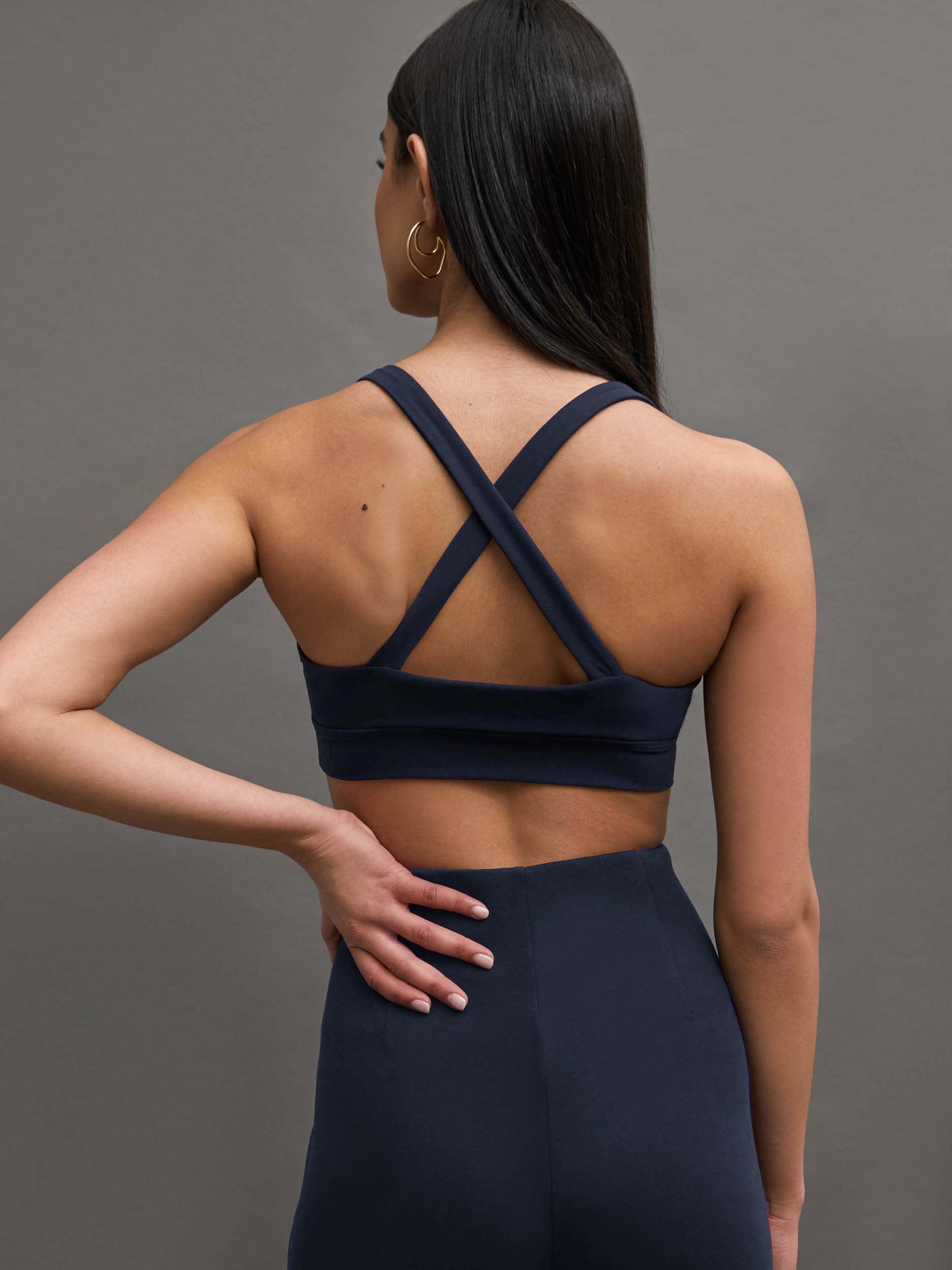 Carbon38 SAILOR BRALETTE - NAVY