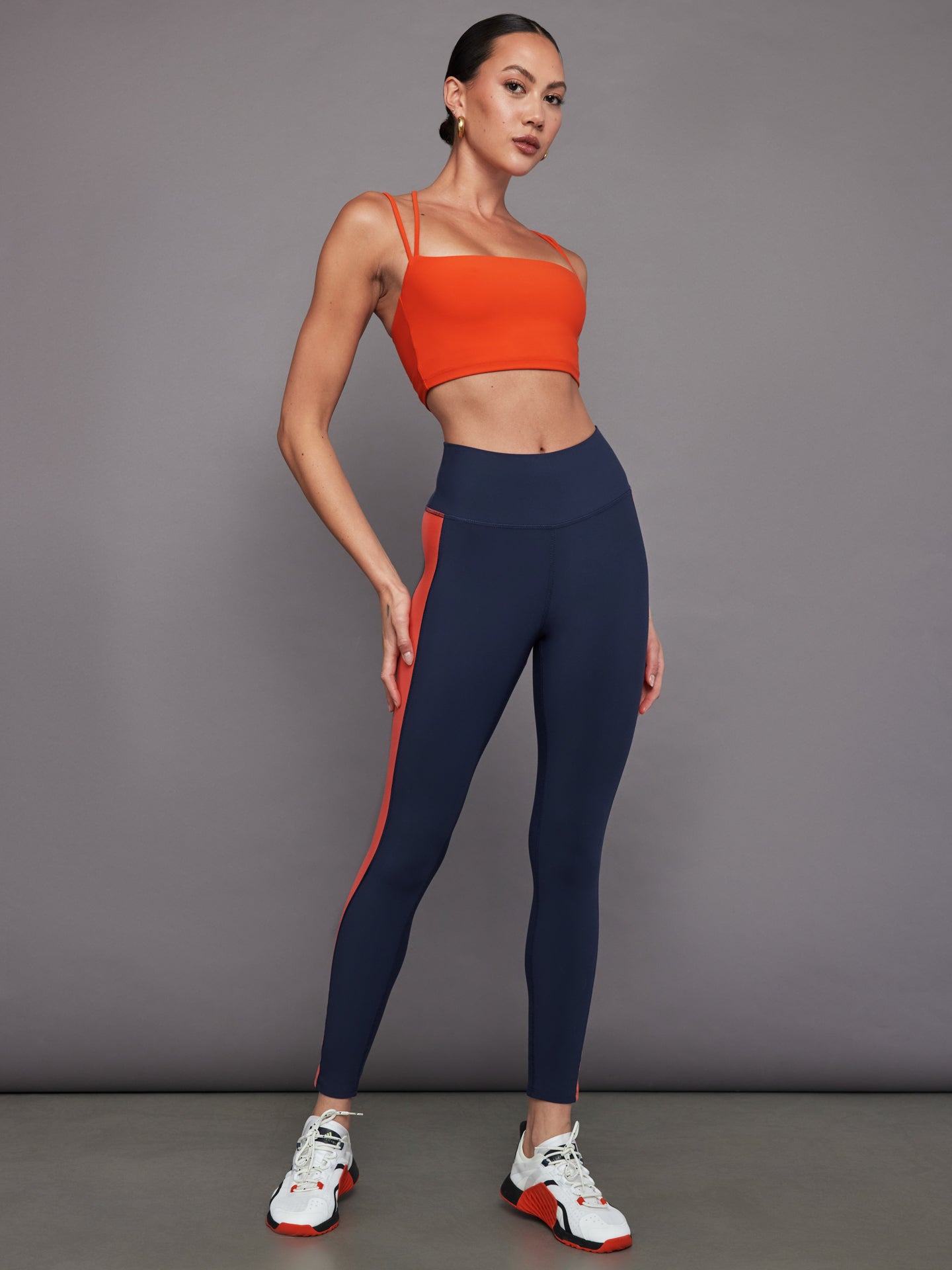 Carbon38 Strappy Bra in Melt - Orange