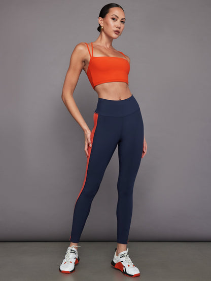 Carbon38 Strappy Bra in Melt - Orange