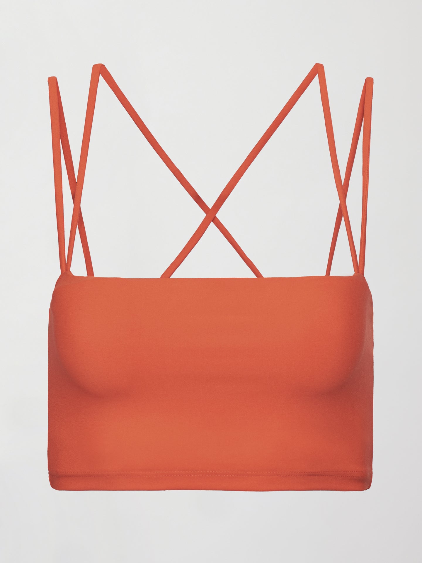 Carbon38 Strappy Bra in Melt - Burnt Sienna