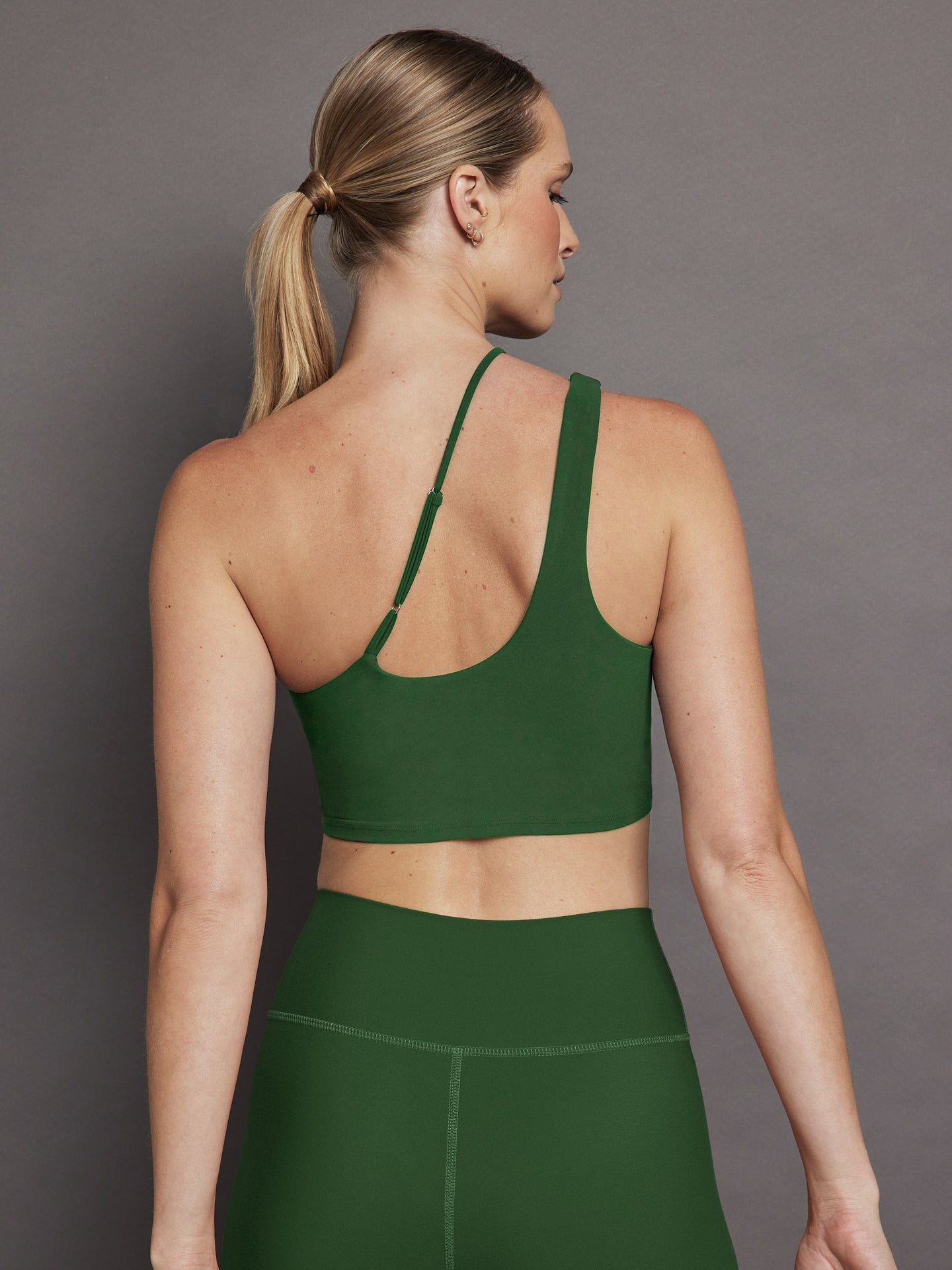 Carbon38 One Shoulder Convertible Bra Top in Melt - Formal Garden