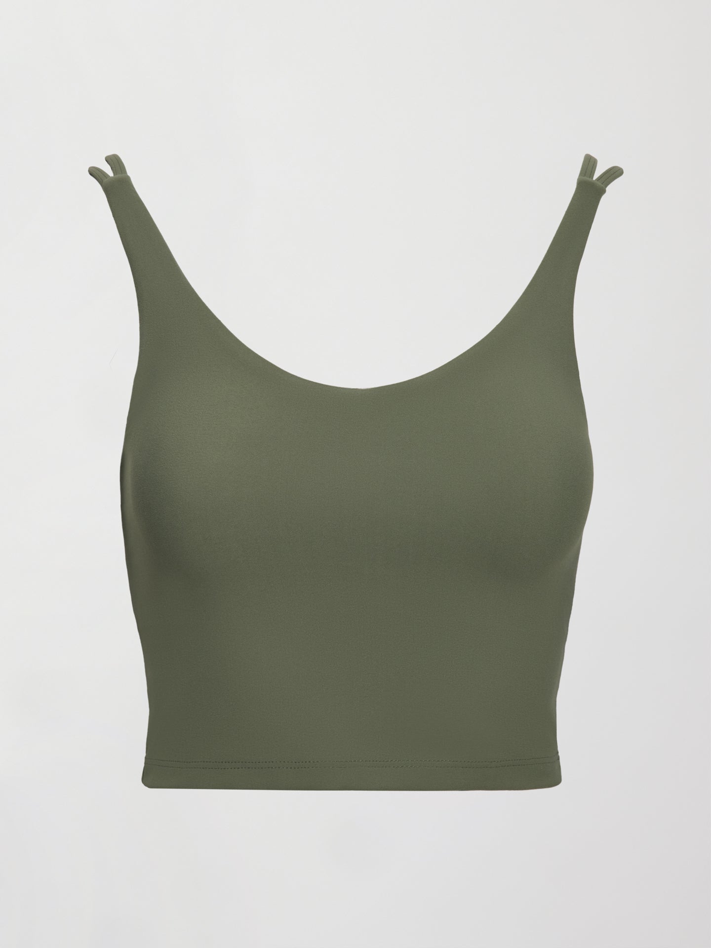 Carbon38 V-Neck Tank in Melt - Moss