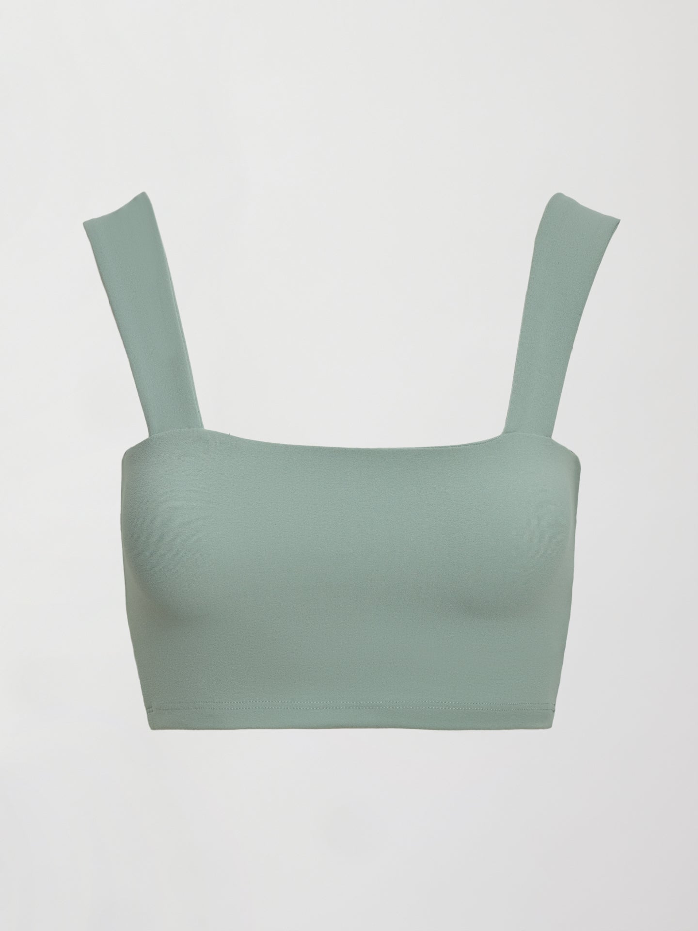 Carbon38 Square Neck Bra Top in Melt - Sage