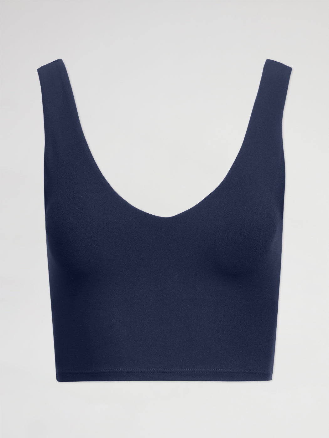 Carbon38 V-Neck Longline Bra in Melt - Navy Blazer