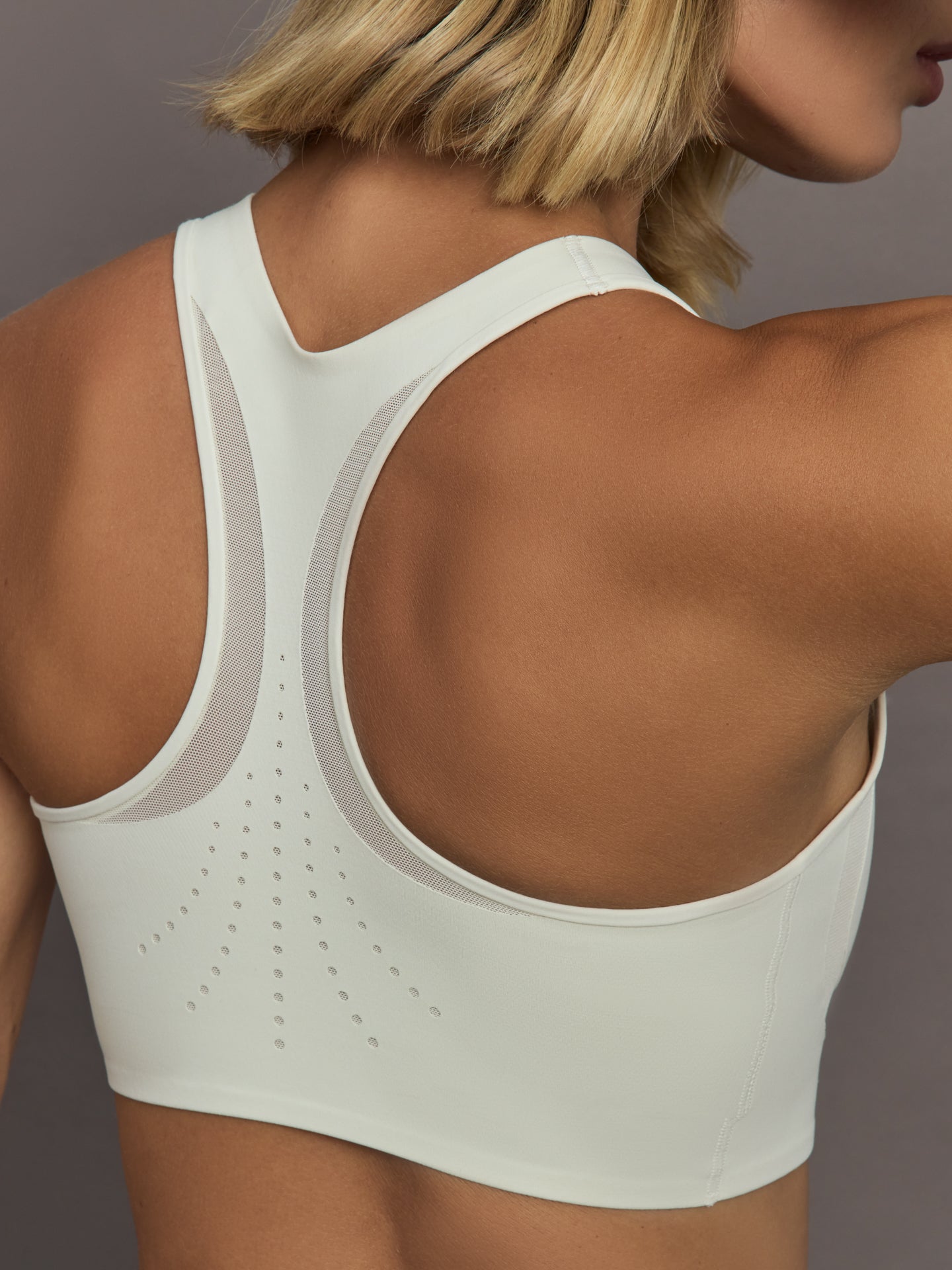 Carbon38 aSMC TruePurpose Power Impact Training Bra - Almond Milk-Smc