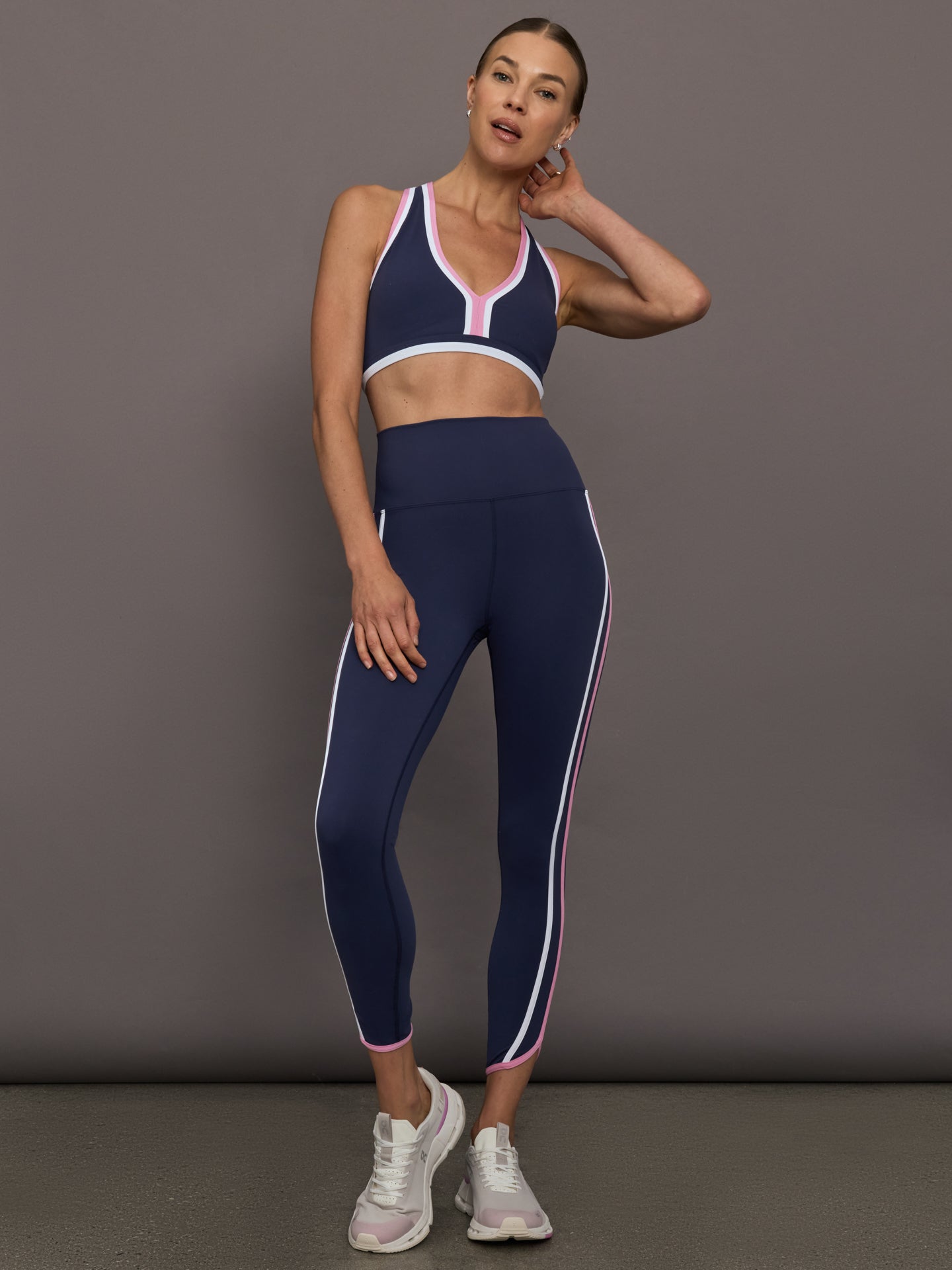 Carbon38 Ida Top - Sleet Colorblock