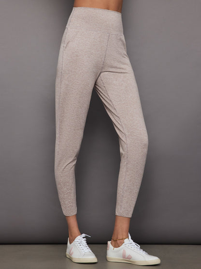 Carbon38 Jogger in Heather Melt - Oatmeal Heather