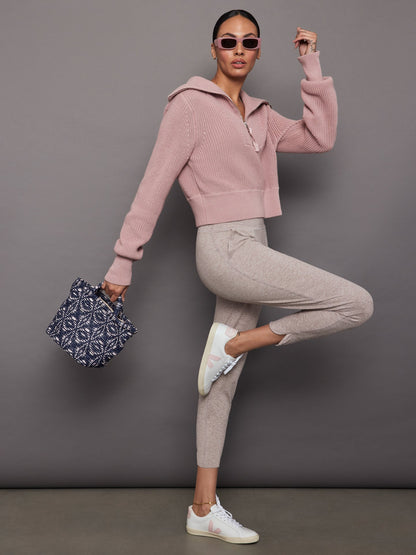 Carbon38 Jogger in Heather Melt - Oatmeal Heather