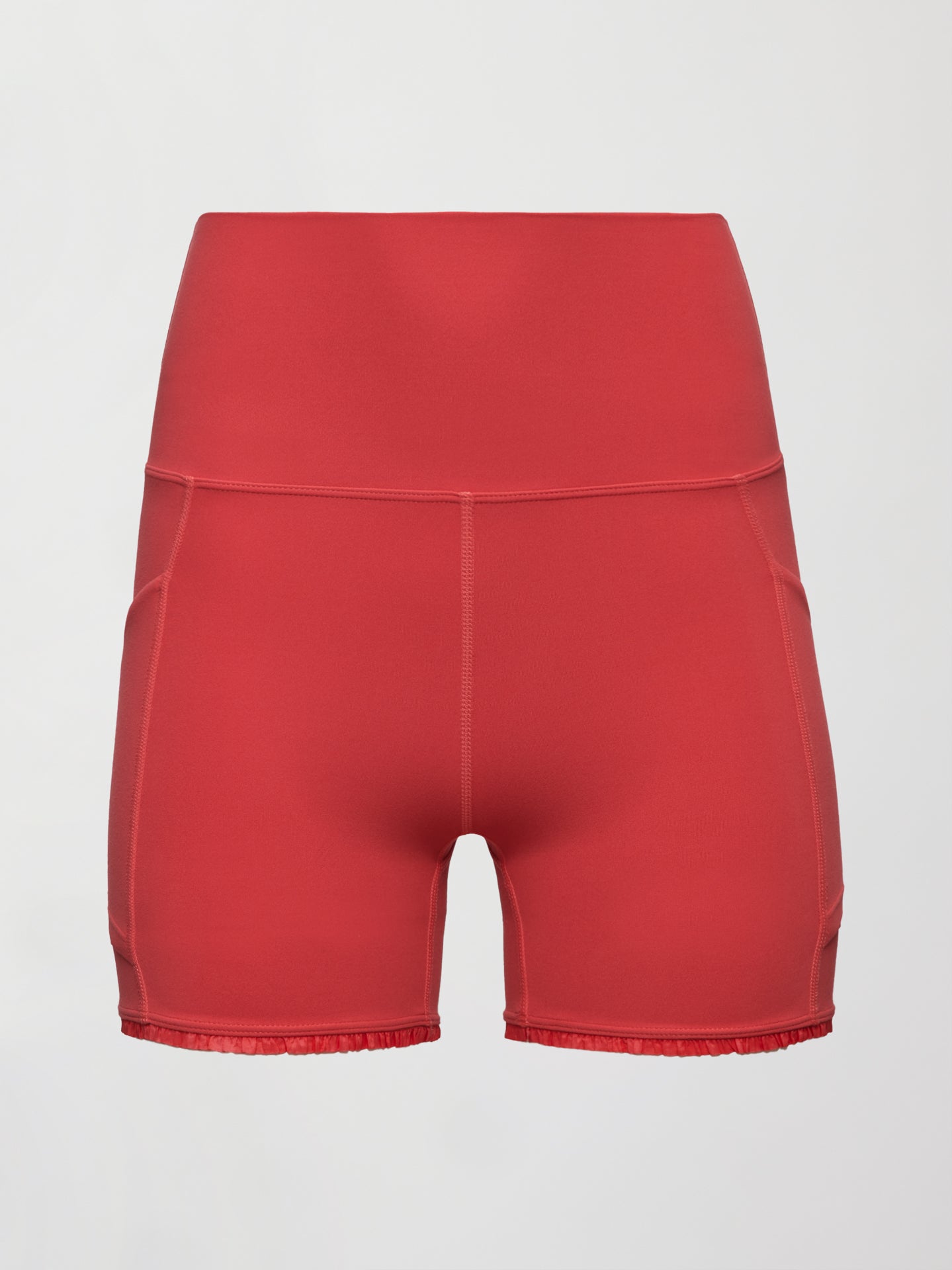 Carbon38 Pleated Tennis Ball Shortie in Melt - Tomato