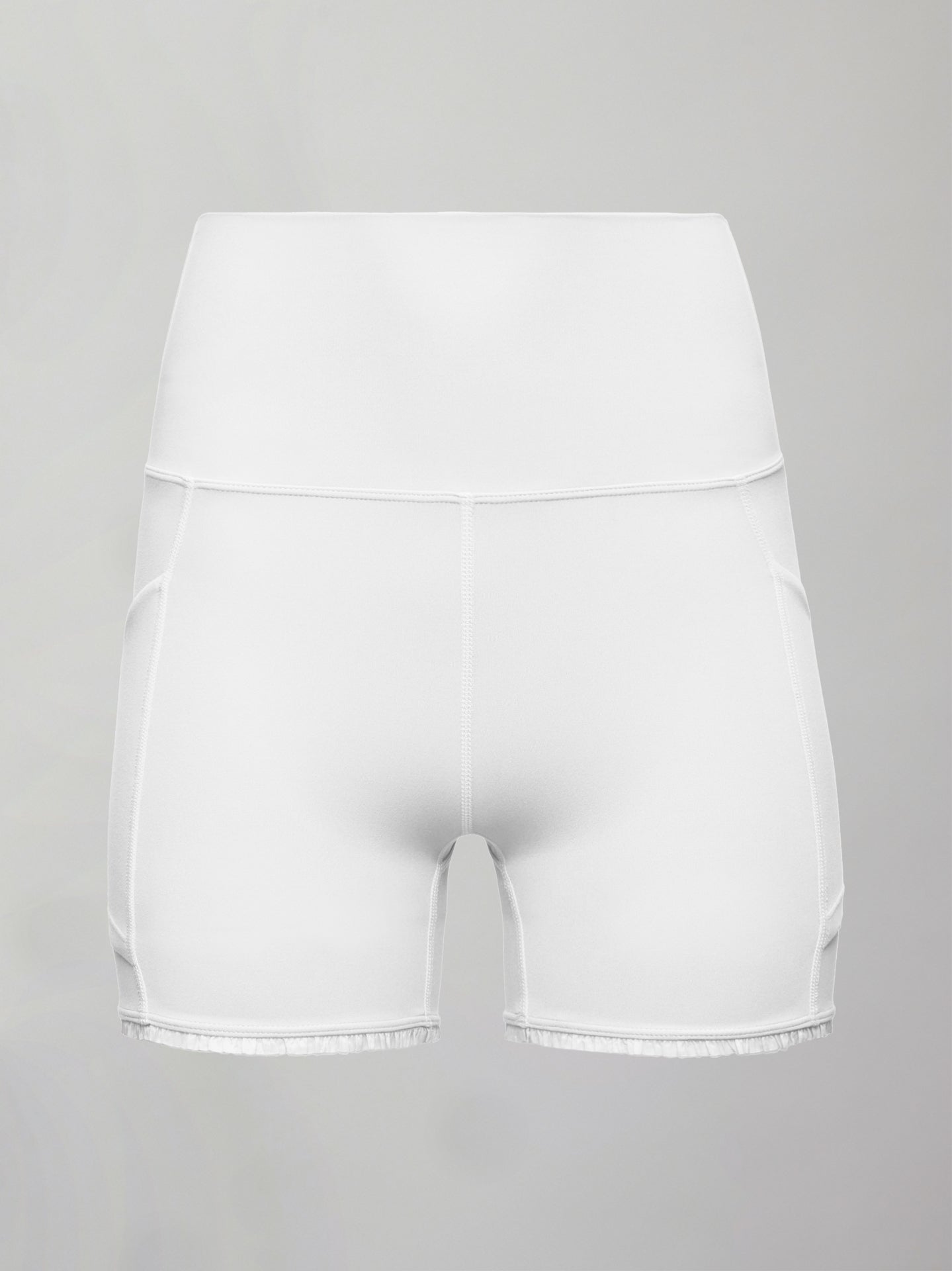 Carbon38 Pleated Tennis Ball Shortie in Melt - White