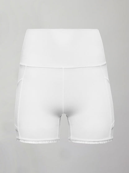 Carbon38 Pleated Tennis Ball Shortie in Melt - White