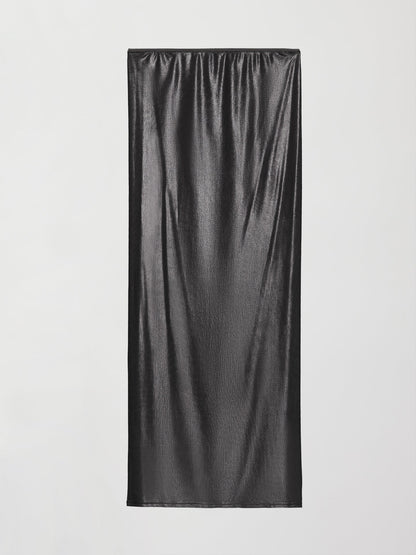 Carbon38 Silver Mesh Skirt - Grey Mesh